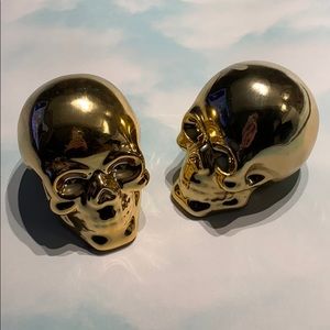 ✨Gold Skull decor ✨